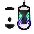 kwmobile Mouse Feet Stickers compatible with SteelSeries Aerox 3 Replacement Gliders - Precision Fit Mouse Feet - Mouse Glides