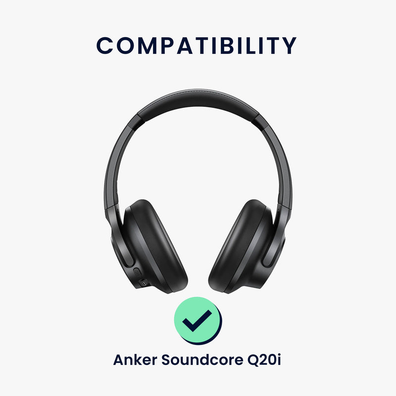 kwmobile Headphone Case for Soundcore Q20i Headphones Bag Pouch Travel Case for Headset Headphones Soft Over Ear Protective Cover