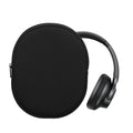 kwmobile Neopren Kopfhörer Tasche für Headset / Overear headphone - Kopfhörer Case - Hülle Reise Beutel für Headset Headphones - Weiche Over Ear Schutzhülle Schwarz Schwarz  