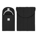 kwmobile Pouch for Headset / Over-Ear Headphones - Soft Headset Protective Case - Storage for Accessories - Cover