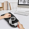 kwmobile Pouch for Headset / Over-Ear Headphones - Soft Headset Protective Case - Storage for Accessories - Cover