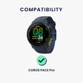 kwmobile USB C Charging Cable compatible with COROS PACE Pro Cable Charger Smart Watch Replacement Cable Fitness Tracker Charging Cable