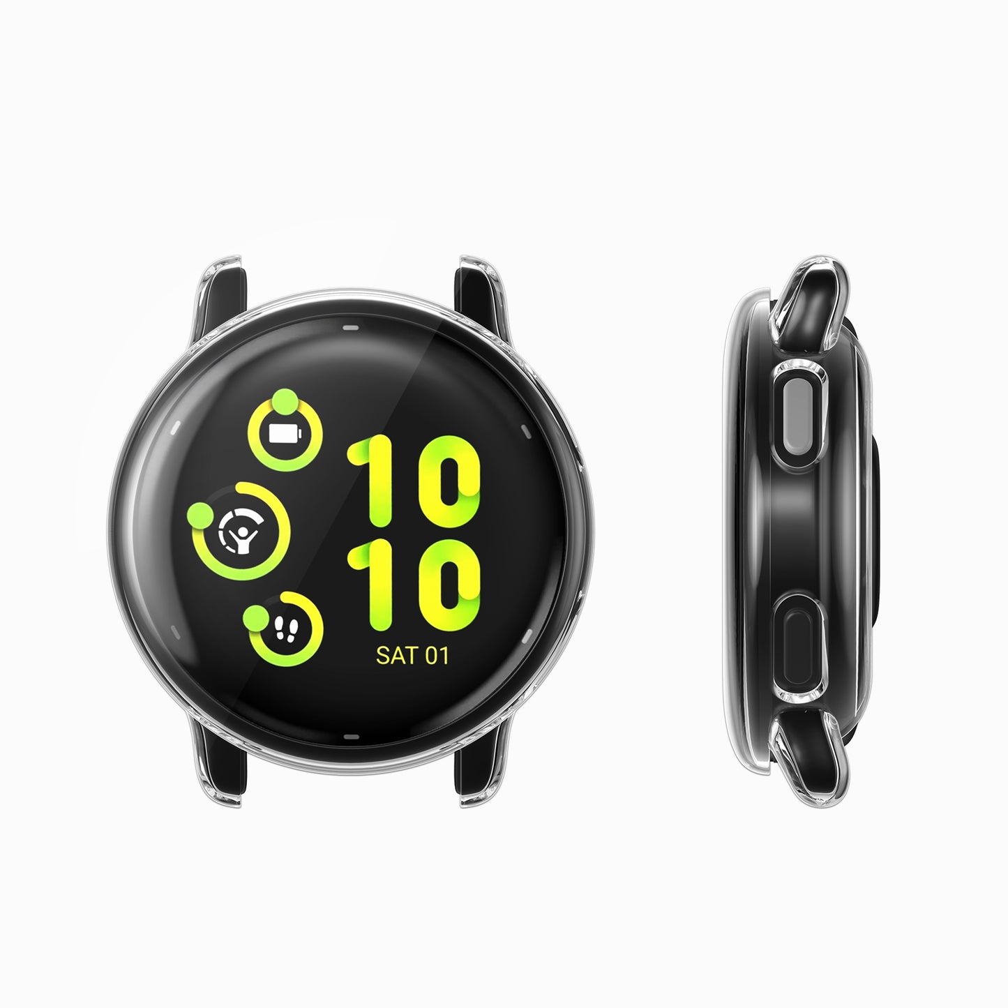 kwmobile Protective Cover for Garmin vivoactive 5 / active 5 Full Body Display Cover Set