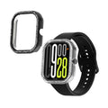 kwmobile Protective Case Compatible with Xiaomi Redmi Watch 4 / Watch 5 / Watch 5 eSIM Protective Frame - Glitter Protection Accessory