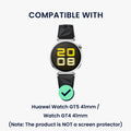 kwmobile Plastic Case compatible with Huawei Watch GT5 41mm / Watch GT4 41mm Protective Cover Protective Frame Glitter Protection Accessory