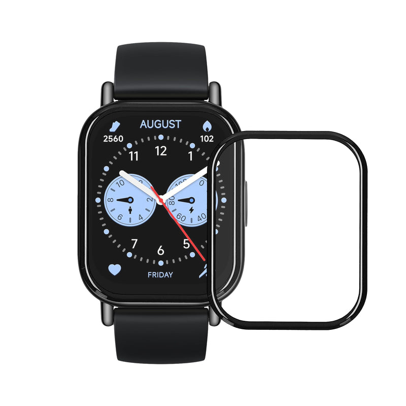 kwmobile Screen Protector compatible with Xiaomi Redmi Watch 5 Lite Film Protective Film for Fitness Tracker Robust Screen Protection