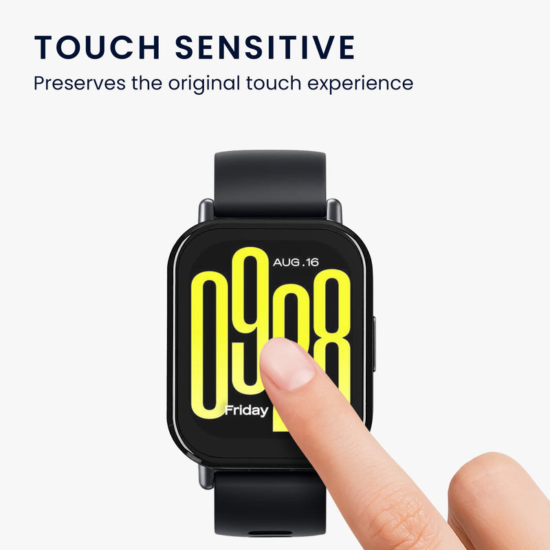 kwmobile Screen Protector compatible with Xiaomi Redmi Watch 5 Active Film Screen Protector for Fitness Tracker Robust Screen Protection