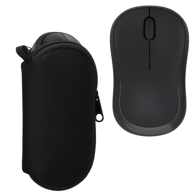 kwmobile Case Compatible with Logitech M240 SILENT / M325S - Protective Cover for PC Mouse - Computer Mouse Bag - Bag for PC Mouse