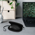 kwmobile Case Compatible with Logitech M240 SILENT / M325S - Protective Cover for PC Mouse - Computer Mouse Bag - Bag for PC Mouse