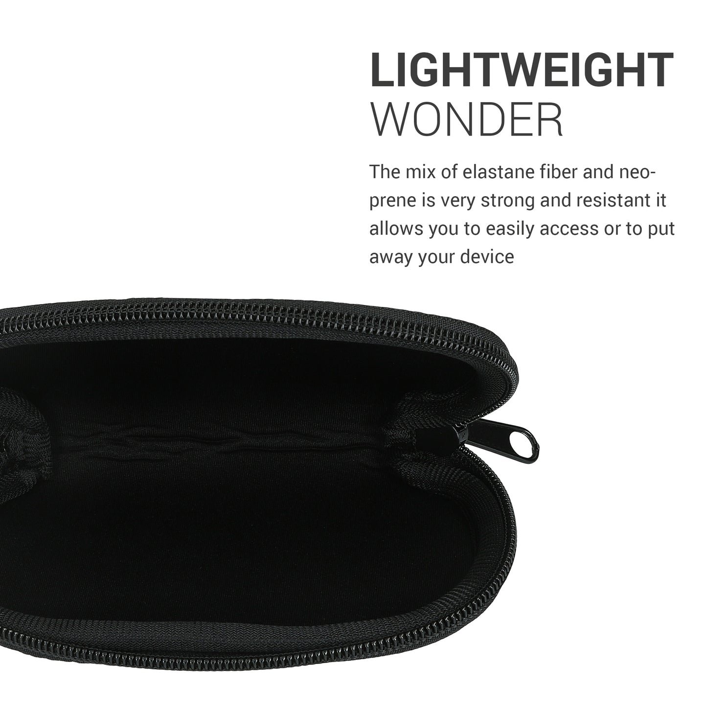 kwmobile Case Compatible with Logitech M240 SILENT / M325S - Protective Cover for PC Mouse - Computer Mouse Bag - Bag for PC Mouse