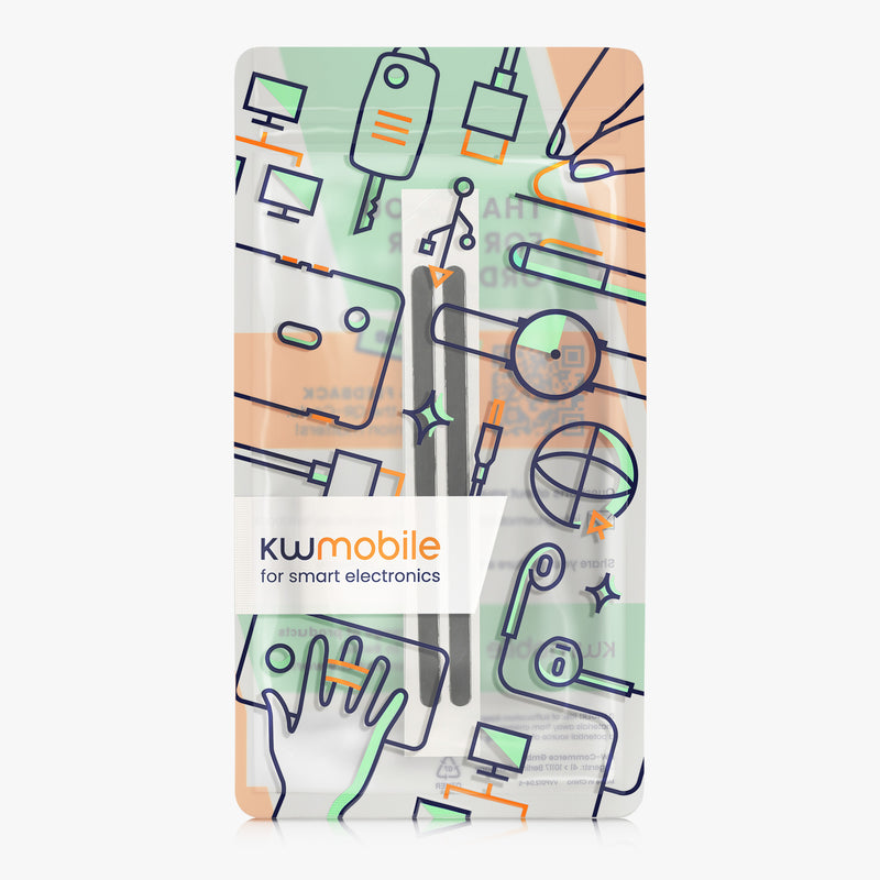 kwmobile Mouse Feet Stickers compatible with Apple Magic Mouse 1 / 2 Replacement Gliders Precision-fit Mouse Glides