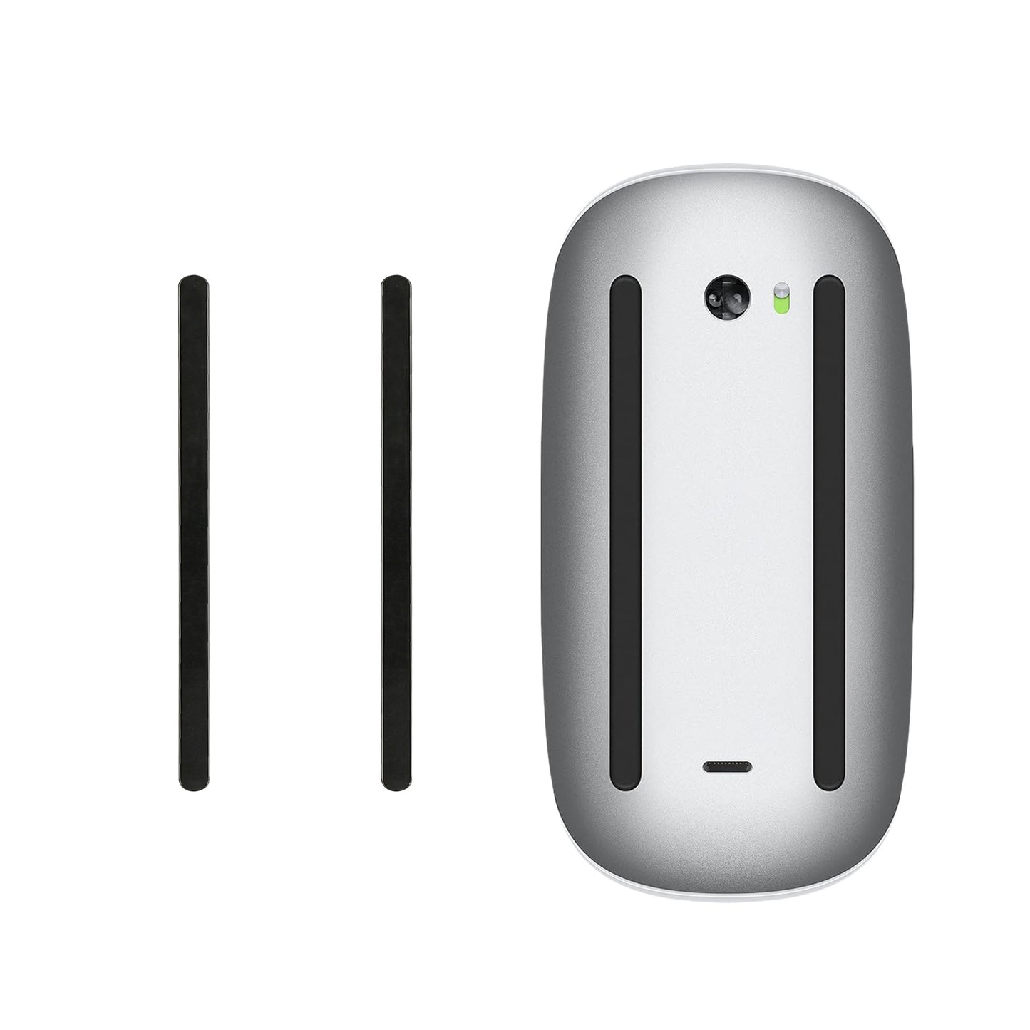 kwmobile Mouse Feet Stickers compatible with Apple Magic Mouse 1 / 2 Replacement Gliders Precision-fit Mouse Glides