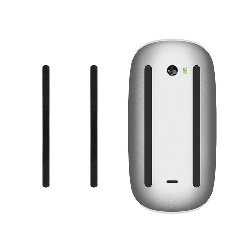 kwmobile Mouse Feet Stickers compatible with Apple Magic Mouse 1 / 2 Replacement Gliders Precision-fit Mouse Glides