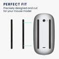 kwmobile Mouse Feet Stickers compatible with Apple Magic Mouse 1 / 2 Replacement Gliders Precision-fit Mouse Glides