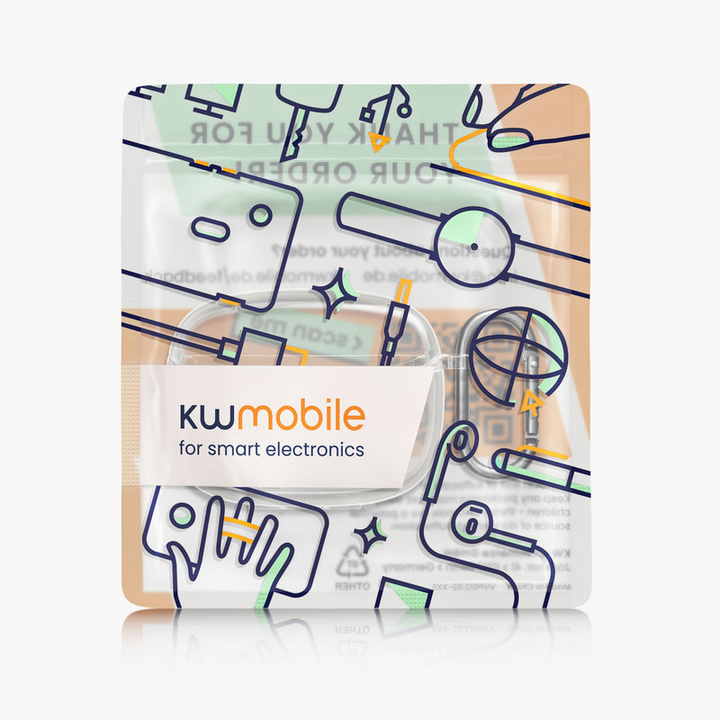 kwmobile Case for JBL Tune Buds 2 Protective Cover Headphone Case