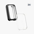 kwmobile Silicone Case for Amazfit Band 7 Protective Cover Full Body Display Cover Set