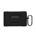 kwmobile Hülle kompatibel mit DJI Mic Mini Wireless Kopfhörer - Silikon Schutzhülle Etui Case Cover Schoner in Schwarz Schwarz  