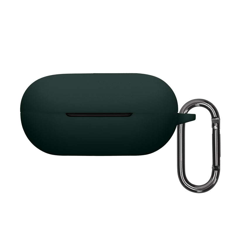 kwmobile Hülle kompatibel mit Beats Powerbeats Pro 2 Kopfhörer - Silikon Schutzhülle Etui Case Cover Schoner in Dunkelgrün Dunkelgrün  
