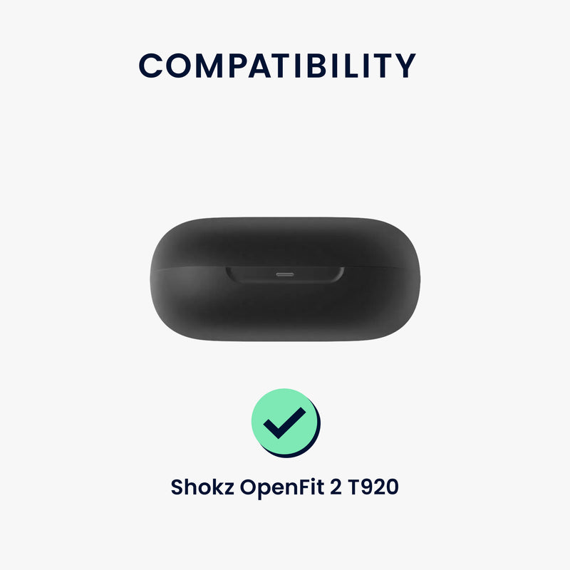 kwmobile Case compatible with Shokz OpenFit 2 T920 Headphones