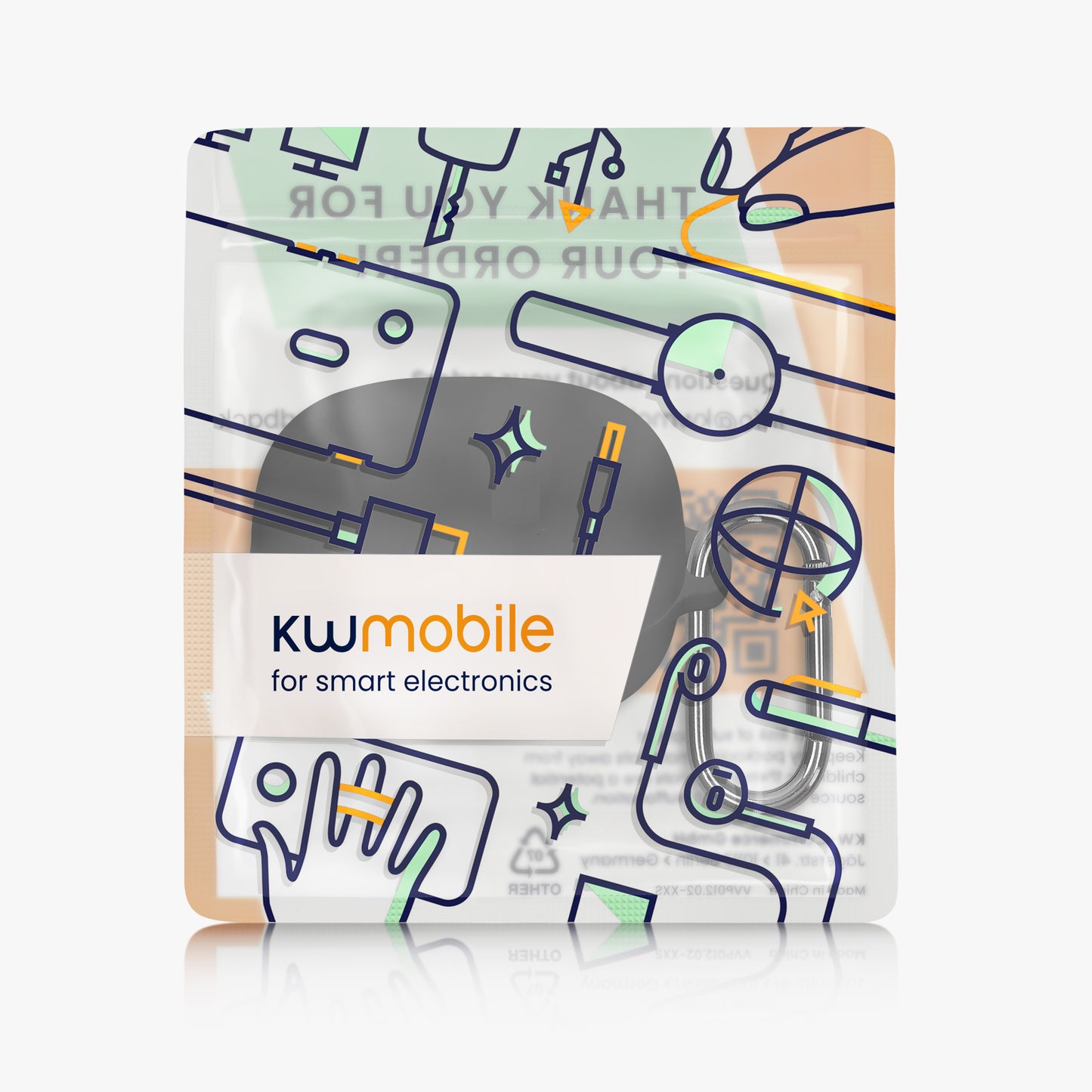 kwmobile Case Compatible with Xiaomi Buds 5 Pro Headphones