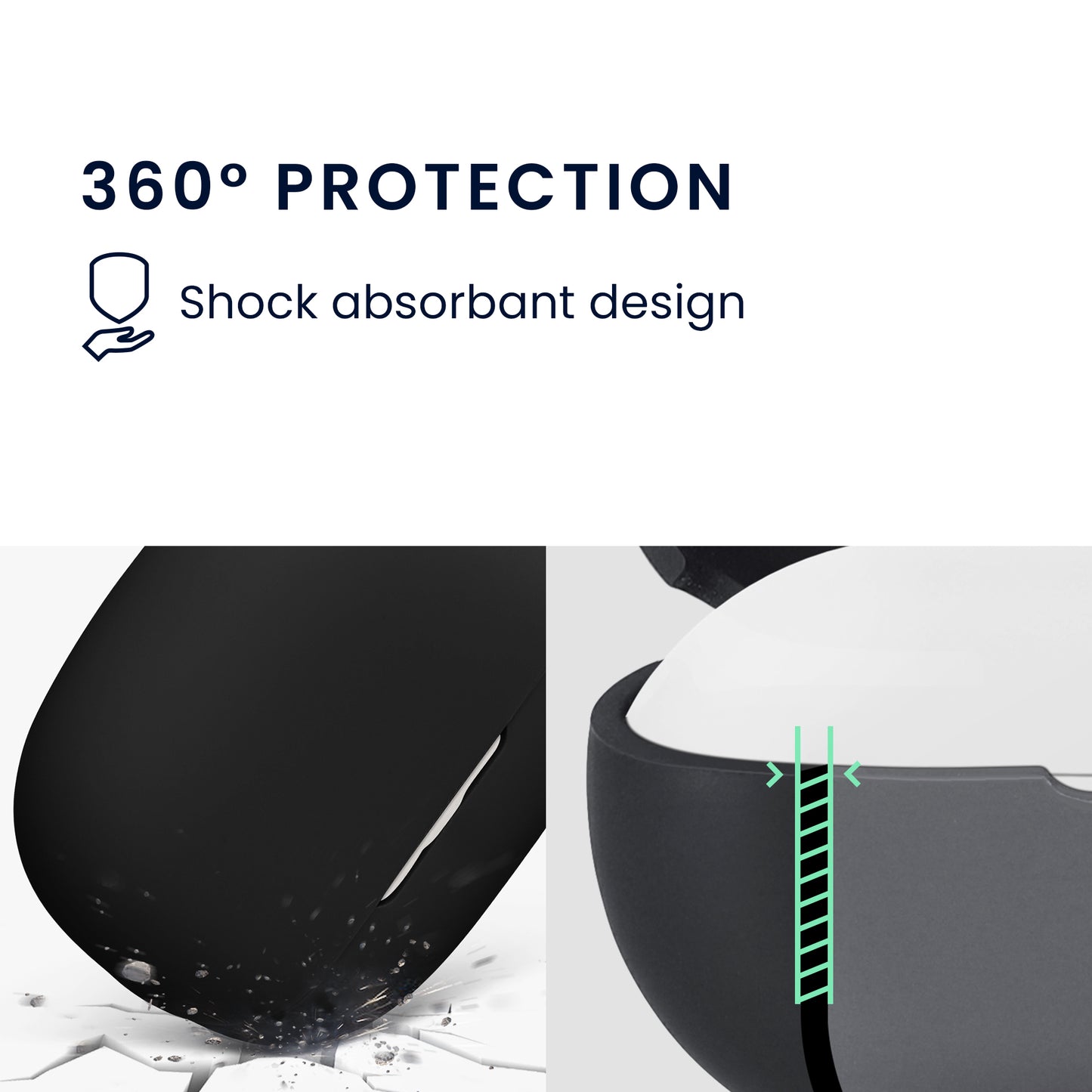 kwmobile Case Compatible with Xiaomi Buds 5 Pro Headphones