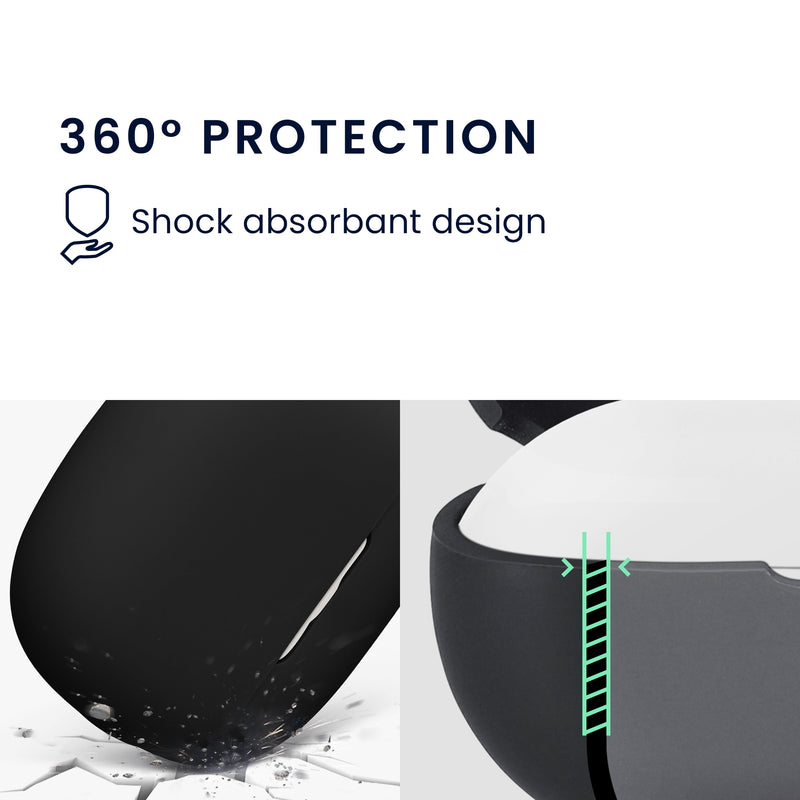 kwmobile Case Compatible with Xiaomi Buds 5 Pro Headphones