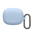 kwmobile Hülle kompatibel mit Xiaomi Buds 5 Pro Kopfhörer - Silikon Schutzhülle Etui Case Cover Schoner in Hellblau Hellblau  