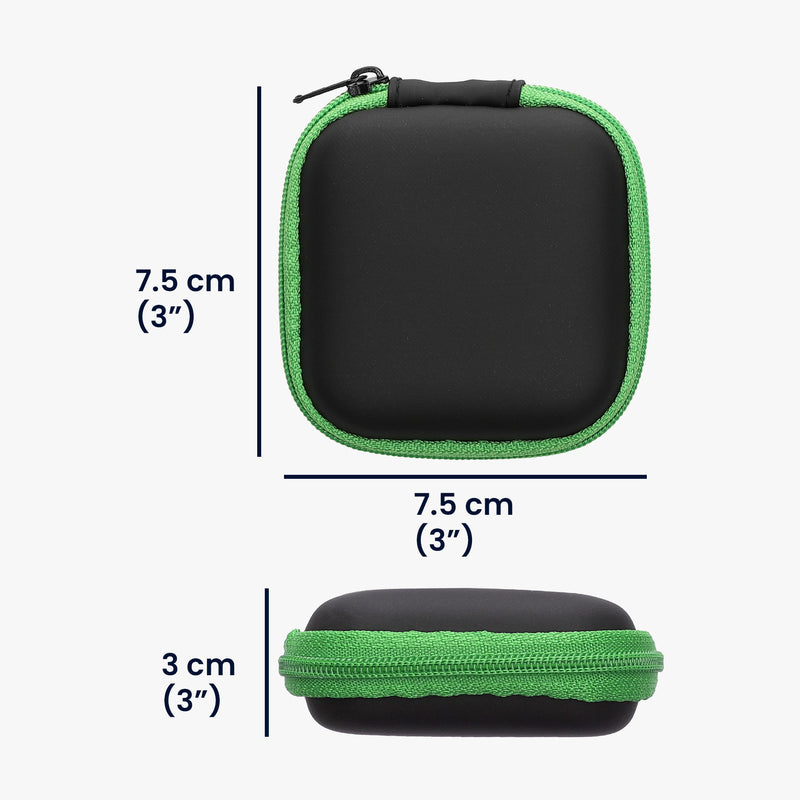 kwmobile In-Ear Headphones Case Earphones Pouch Cover for Headphones