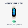 kwmobile Replacement Band compatible with Xiaomi Mi Band 10 / Mi Band 9 / 8 Band