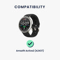 kwmobile USB Charger Cable Compatible with Amazfit Bip 6 / Amazfit Active 2 (A2437) / Active 2 Square (A2434) Charging Cable - Smart Watch Replacement Cable - Fitness Tracker Charging Cable
