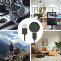 kwmobile USB Charger Cable Compatible with Amazfit Bip 6 / Amazfit Active 2 (A2437) / Active 2 Square (A2434) Charging Cable - Smart Watch Replacement Cable - Fitness Tracker Charging Cable