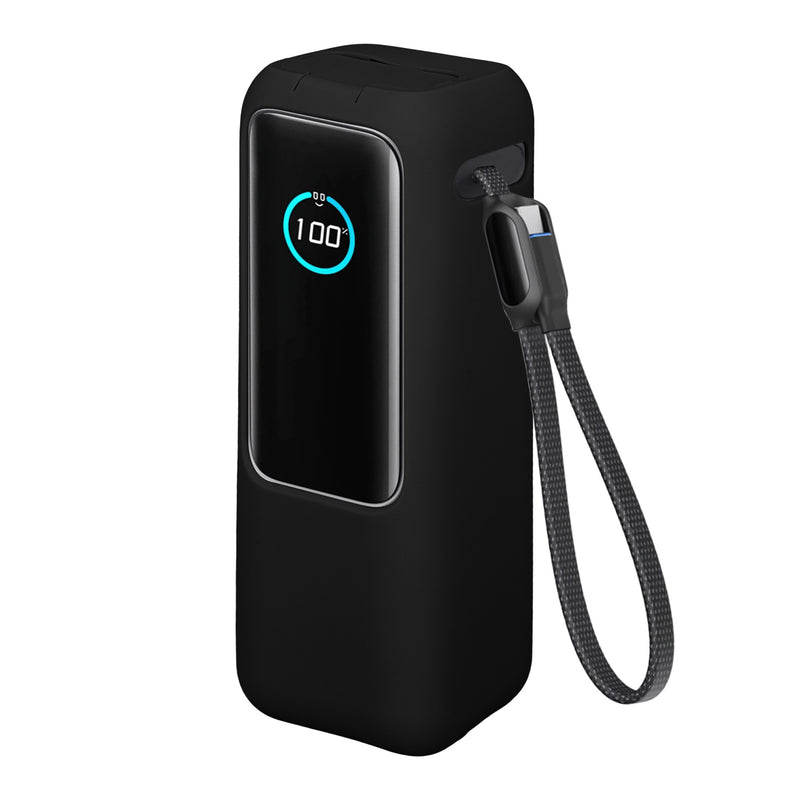kwmobile Case for Anker Power Bank 25000mAh (A1695H11) - Power Bank Pouch for Travel - Power Bank Bag