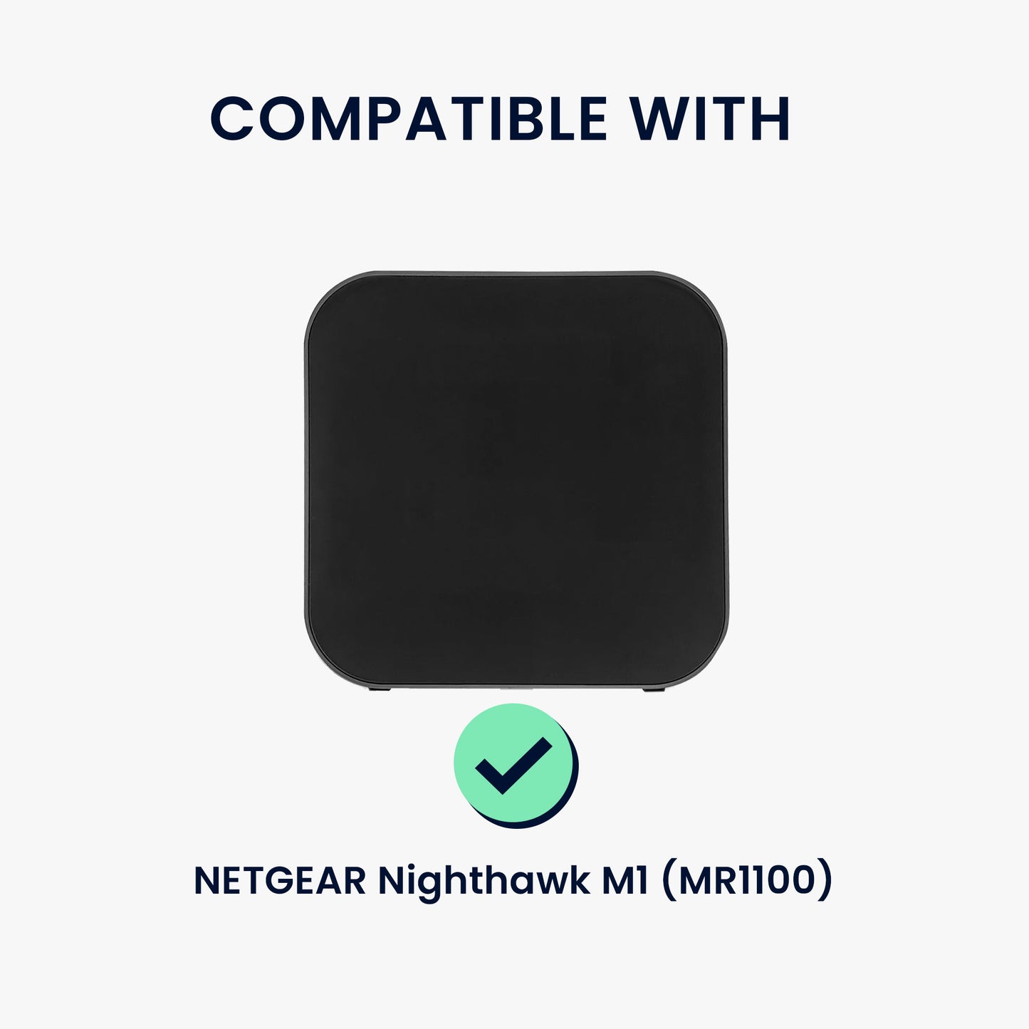 kwmobile Case Compatible with NETGEAR Nighthawk M1 (MR1100) - Bag for Mobile Wi-Fi - Router Cover Mobile Hotspot - Wi-Fi Accessory