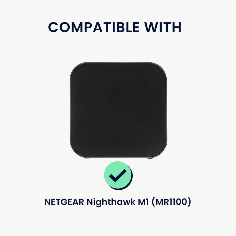 kwmobile Case Compatible with NETGEAR Nighthawk M1 (MR1100) - Bag for Mobile Wi-Fi - Router Cover Mobile Hotspot - Wi-Fi Accessory