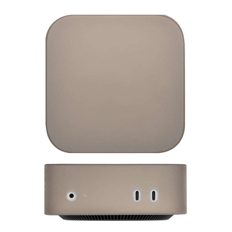 kwmobile Hülle für Apple Mac Mini M4 Pro / Mac Mini M4 Case - Tasche aus Silikon Cover - Schutzhülle in Grau Grau  