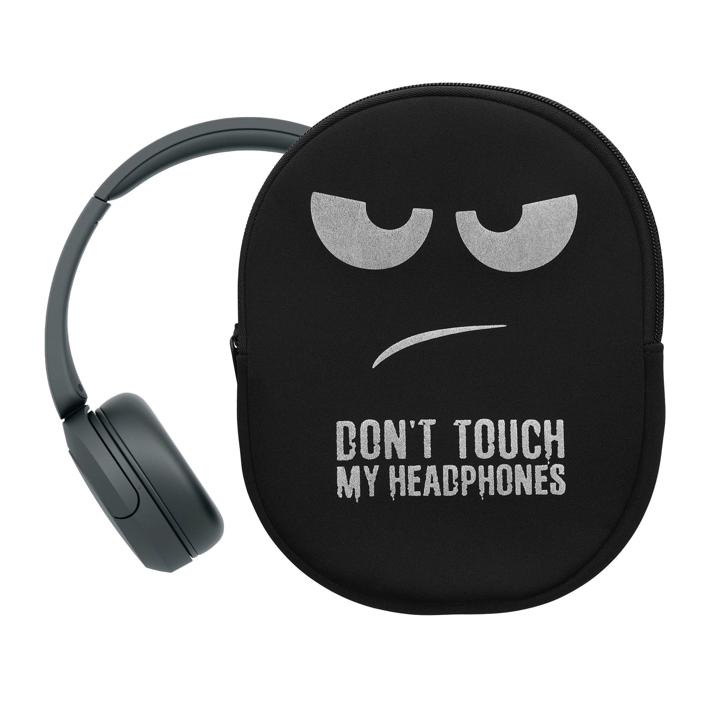 kwmobile Case Compatible with Headset / Over-ear Headphone Bag - Headset Case Made of Robust Fabric