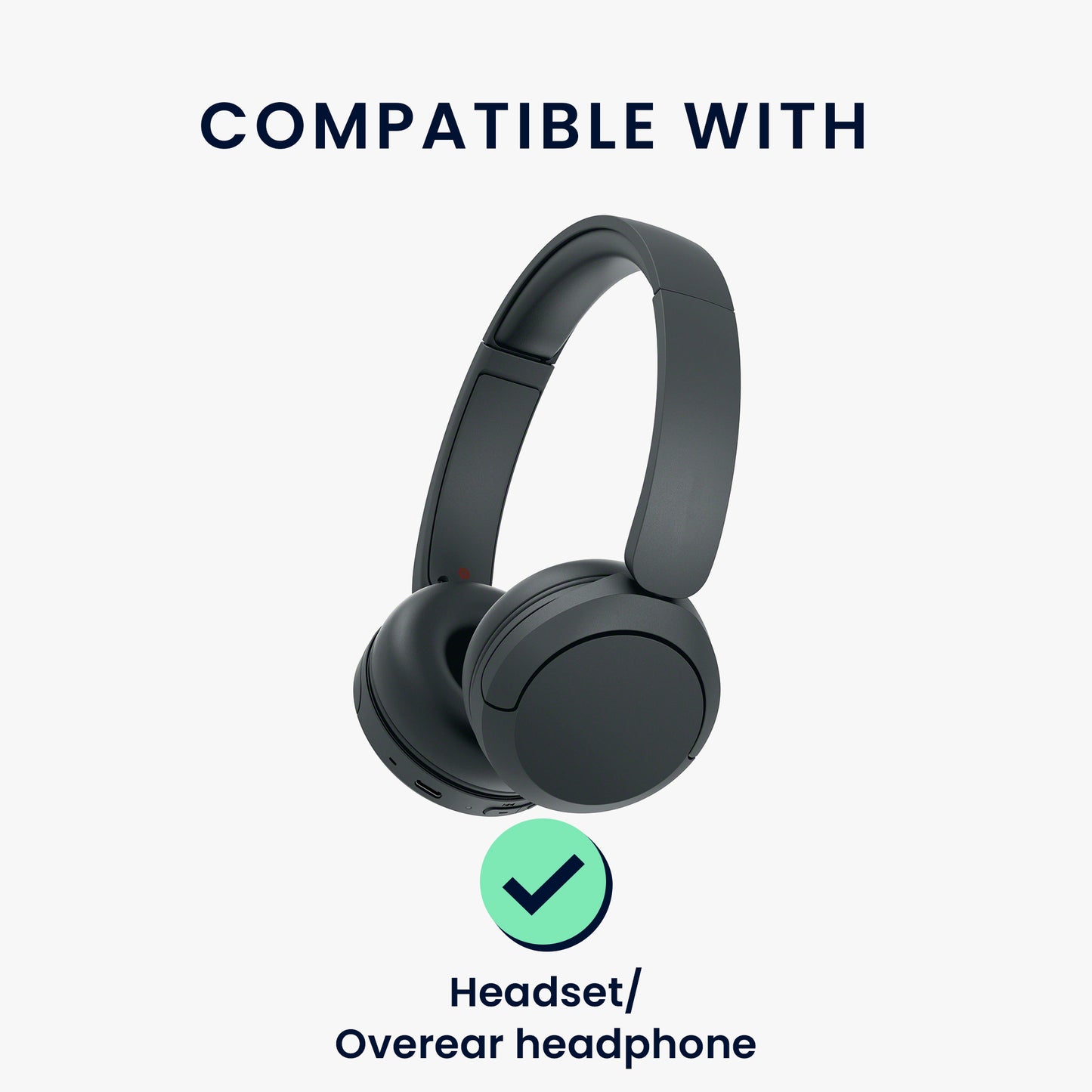 kwmobile Case Compatible with Headset / Over-ear Headphone Bag - Headset Case Made of Robust Fabric