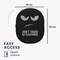 kwmobile Case Compatible with Headset / Over-ear Headphone Bag - Headset Case Made of Robust Fabric