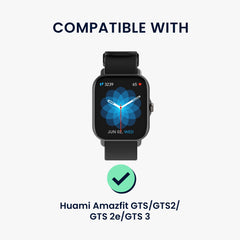 kwmobile Ersatzarmband kompatibel mit Huami Amazfit GTS / GTS 2 / GTS 2e / GTS 3 Armband - Fitnesstracker Band