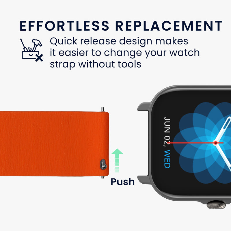 kwmobile Replacement Strap Compatible with Huami Amazfit GTS / GTS 2 / GTS 2e / GTS 3 Smartwatch - Fitness Tracker Band with Magnetic Clasp