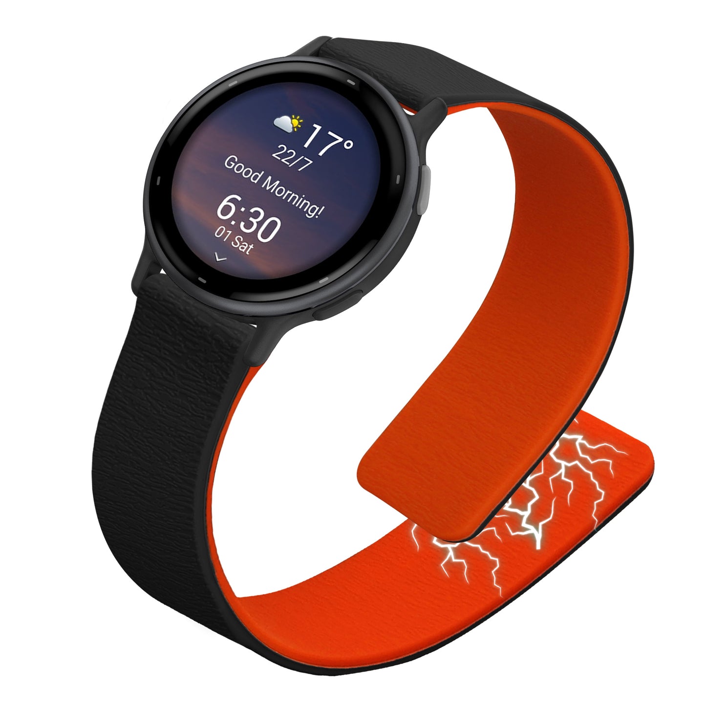 kwmobile Replacement Strap compatible with Garmin vivoactive 5 / active 5 Strap - Fitness Tracker Band with Magnetic Clasp