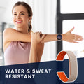 kwmobile Replacement Strap compatible with Garmin vivoactive 5 / active 5 Strap - Fitness Tracker Band with Magnetic Clasp