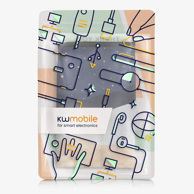 kwmobile Monitor Cover compatible with 31-32" Monitor Protective Sleeve Dust Cover for PC Screen Computer Screen Cover Dust Hood Hood