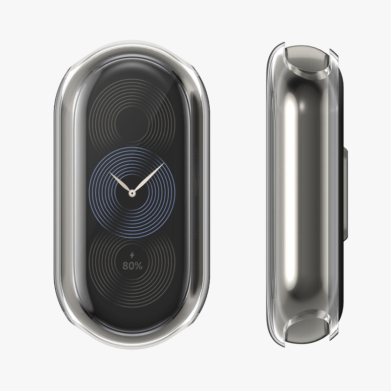 kwmobile Silicone Case for Xiaomi Mi Band 9 Protective Full Body Display Cover Set