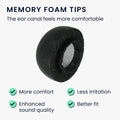 Replacement in-ear headphones in 3 sizes