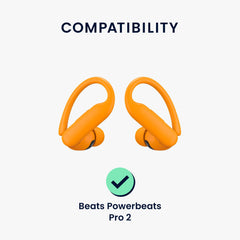 kwmobile Ersatz In Ear Kopfhörer kompatibel mit Beats Powerbeats Pro 2 Polster Ohrstöpsel In-Ear Ohrhörer - Schwarz