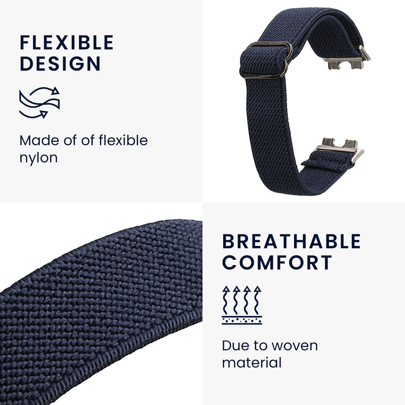 kwmobile Watch Strap for Huawei Band 10 / 9 / 8 Wristband Fitness Tracker Band Set Replacement Strap Smartwatch