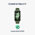 kwmobile Watch Strap for Huawei Band 10 / 9 / 8 Wristband Fitness Tracker Band Set Replacement Strap Smartwatch