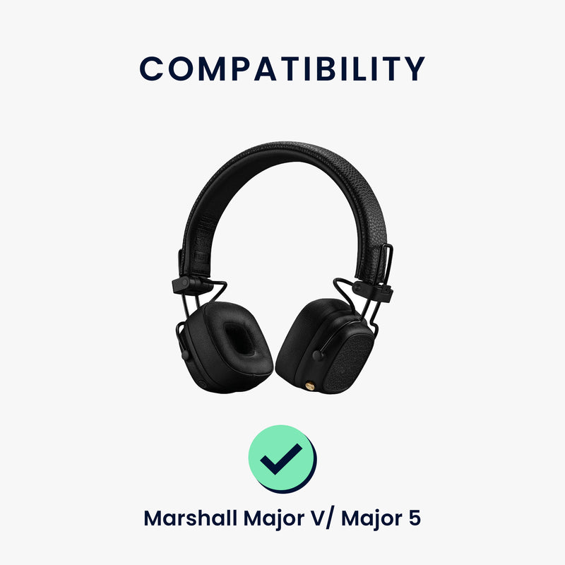 kwmobile Ear Pads for Marshall Major V / Major 5 Headphones Replacement Parts