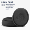 kwmobile Ear Pads for Jabra Evolve2 55 Earpads Replacement Headphone Replacement Parts Headphone Replacement Pads Over Ear Headphones